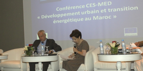 The conference had a number of panel sessions which discussed the application of energy transition and urban development in Morocco.