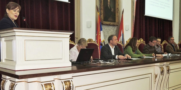14 Feb 2014, Belgrade: Meeting at the Rector’s Office, Belgrade University. The project team presents to the University representatives plans for the improvement of students’ practice in practice schools, as well as opportunities for cooperation between the faculty and the project in this area.