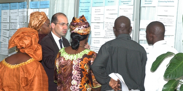 EDF training, Gambia, 2011
