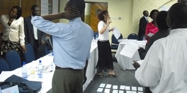EDF training, Malawi, 2011 — training session