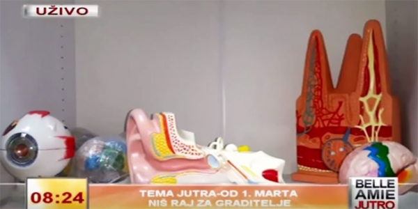 About Razvionica, Belle Amie Jutro programme, Serbian Television, 20 Feb 2015