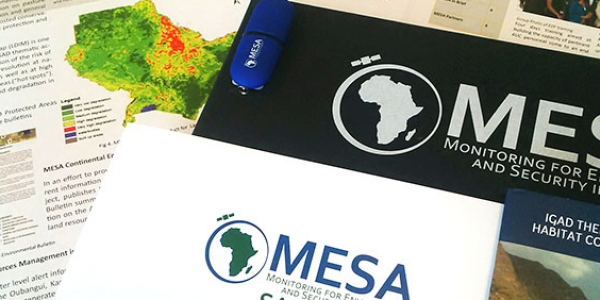 As part of MESA, to channel the benefits to end users, 7 thematic areas (THEMAs) are being established across the 5 RECs and the AUC: Management of Water Resources (for fluvial transportation and environmental assessment) — CEMAC; Water Management for Cropland and Rangeland Management — ECOWAS; Land Degradation Mitigation, Natural Habitat Conservation and Forest Information System — IGAD; Coastal and Marine Resource Management — IOC; Agricultural and Environmental Resource Management — SADC; Coastal and Marine Resource Management — ECOWAS; and Support to Climate Services (Climate Change Monitoring at continental level) — AUC.