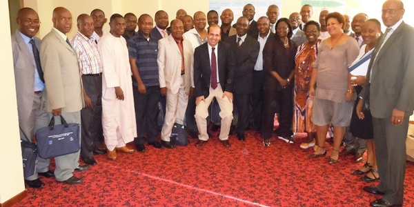 EDF training, Cameroon — participants